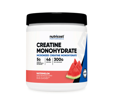 Nutricost Micronized Creatine Flavoured -300Gms- Gluten Free - Third Party Tested