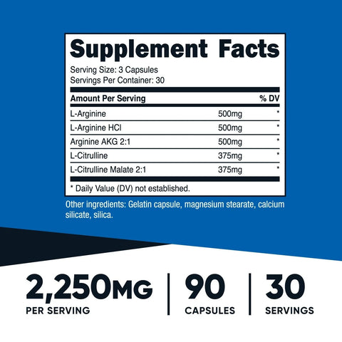 Nutricost Nitric Oxide Booster