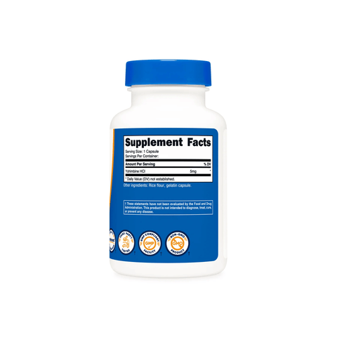 Nutricost Yohimbine HCL -30 Capsules