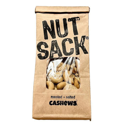 Roasted & Salted Cashews Nutsack 6OZ The Epicurean Trader