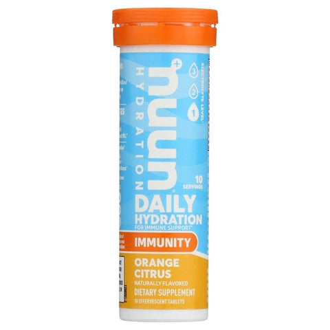 Orange Citrus Daily Hydration Immunity Electrolyte Tablets Nuun