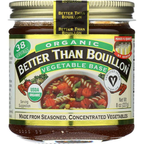 Organic Seasoned Vegetable Base 8 oz Better Than Bouillon