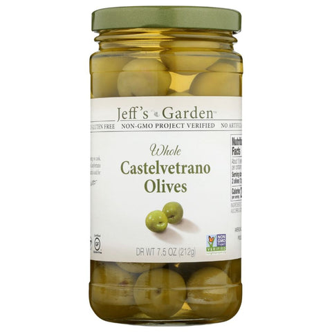 Castelvetrano Whole Olives 7.5 oz JEFFS GARDEN
