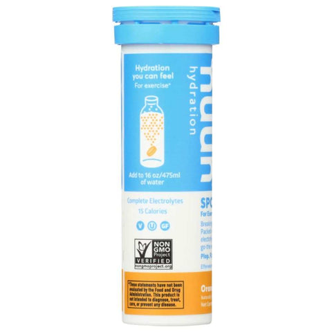 Hydrating Electrolyte Orange Tablets Sport NUUN