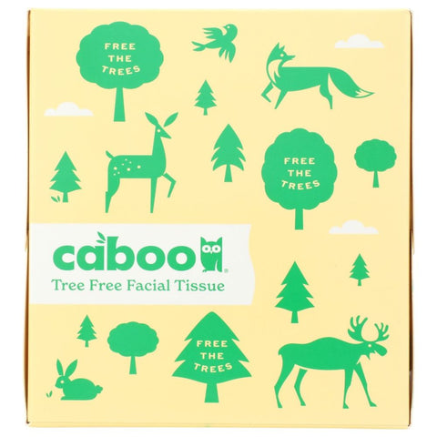 3Ply Facial Tissues 60Pc Caboo Tree Free Facial Tissue