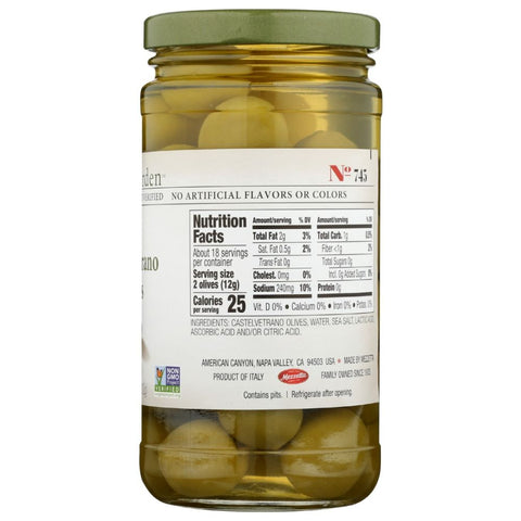 Castelvetrano Whole Olives 7.5 oz JEFFS GARDEN