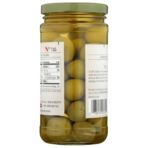 Castelvetrano Whole Olives 7.5 oz JEFFS GARDEN