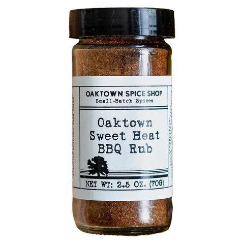 Sweet Heat BBQ Rub 2.5OZ Spice Blend Oaktown Spice Shop
