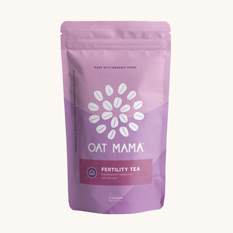 Fertility Tea Blend Raspberry Vanilla Herbal Tea Oat Mama