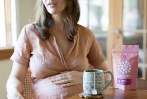 Oat Mama Labor Prep Tea Third Trimester Herbal Tea Oat Mama