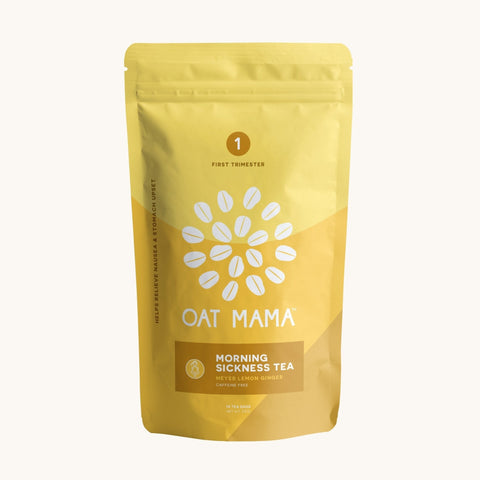 Morning Sickness Tea with Meyer Lemon and Ginger Herbal Tea Oat Mama