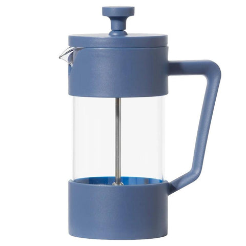 Blue 3 Cup French Press Coffee Maker Oggi