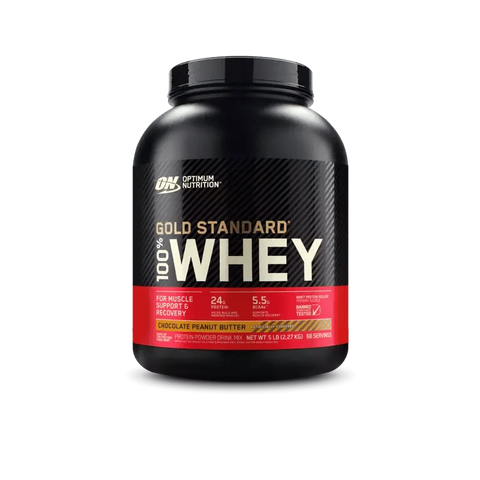 Optimum Nutrition Gold Standard 100 % Whey Protein 5 Lbs