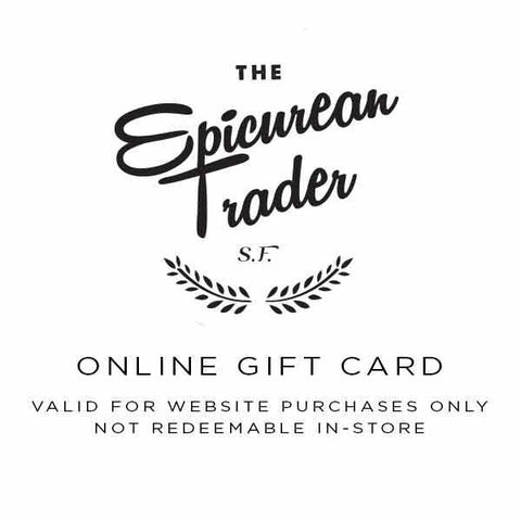 Online Gift Card Digital Gift Card The Epicurean Trader