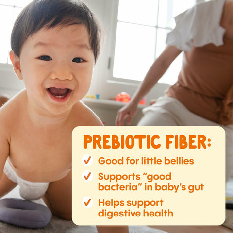 Happy Baby Organic Digestive Support Stage 2 Baby Food Pouch 4oz x16