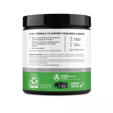 Optimum Nutrition Creatine +- Enhanced 3 in 1 Formula