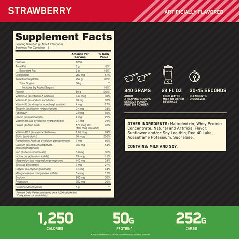 Optimum Nutrition Serious Mass