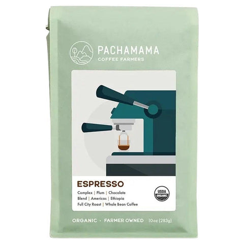 Classic Espresso Full Roast Coffee Beans 10OZ Pachamama Coffee Cooperative