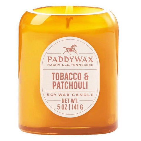 Tobacco & Patchouli Fragrance Vintage Candle 5OZ Paddywax
