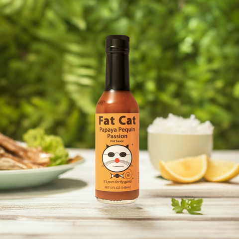 Papaya Pequin Passion Savory Fruit Hot Sauce