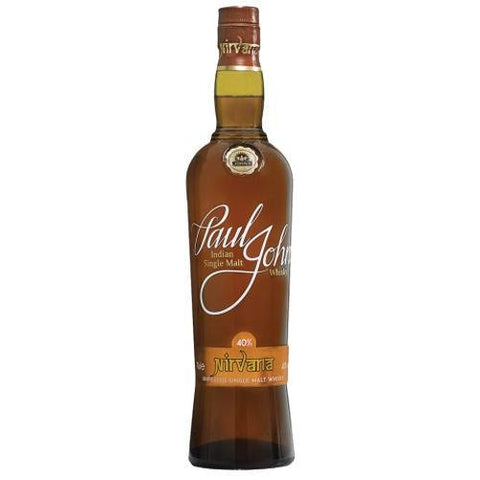 Unpeated Single Malt Whisky Nirvana 750ML Paul John