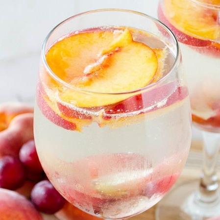 Peach & Tarragon White Wine Sangria Sonoma Sangria