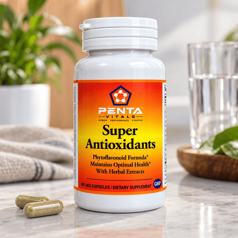 Penta Vitals Super Antioxidants -60 Veg Caps
