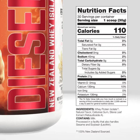 Perfect Sports DIESEL Whey Protein Isolate Limited Edition Masters of Universe 2 lbs