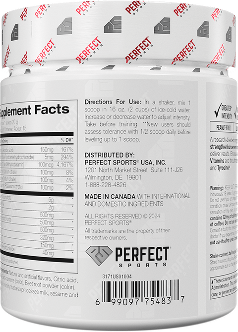 Perfect Sports IPREP Advance Pre Workout