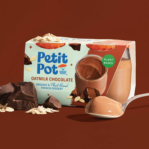 Oatmilk Chocolate Organic Plant-Based French Dessert Petit Pot