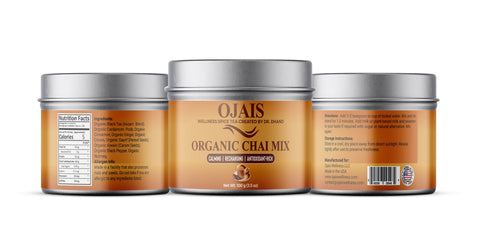 Organic Chai Warming Black Tea and Spice Blend Ojais Wellness
