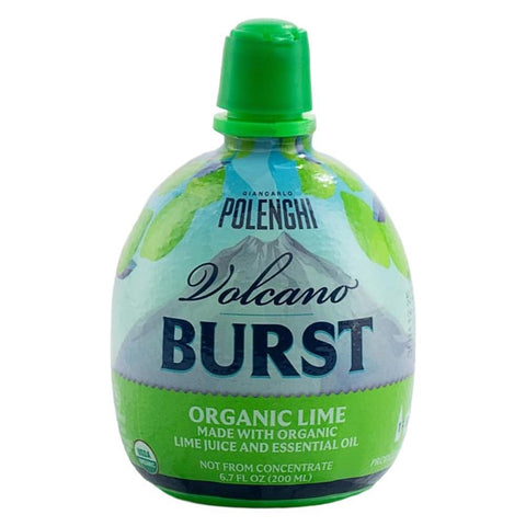 Organic Volcano Burst Lime Juice 6.7OZ Polenghi Spinagallo