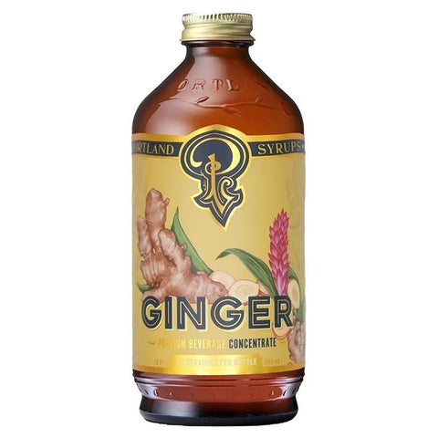 Ginger Premium Small-Batch Syrup 12OZ Portland Syrups