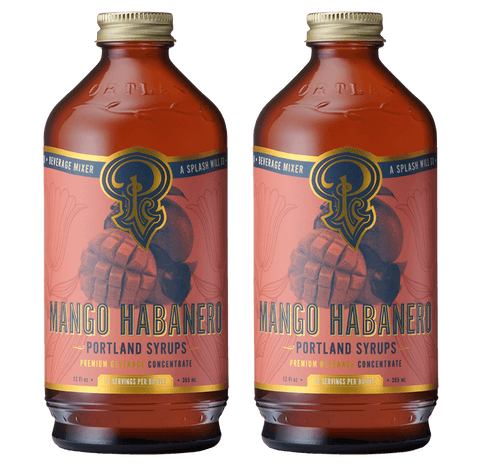 Mango Habanero Key Attribute Syrup two-pack Portland Syrups