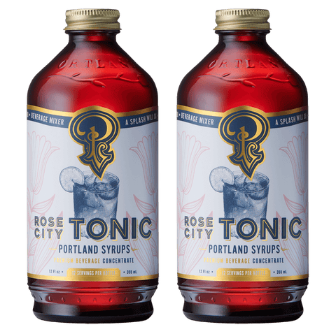 Rose City Tonic Concentrate with Quinine two-pack Portland Syrups