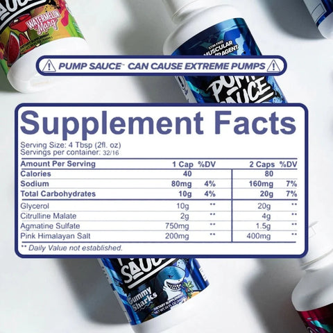 Pump Sauce Stim Free Pre Workout