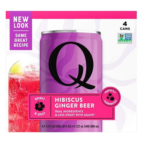 Hibiscus Ginger Beer Mixer 4PK Q Mixers