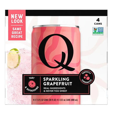 Sparkling Grapefruit Key Attribute Soda Q Mixers 4PK