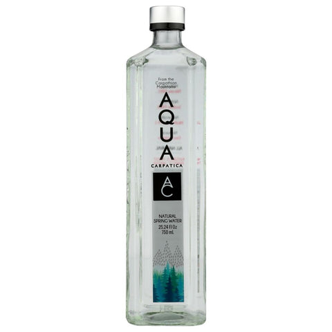 Natural Spring Water Low Mineral Content 25.24 fl oz AQUA CARPATICA