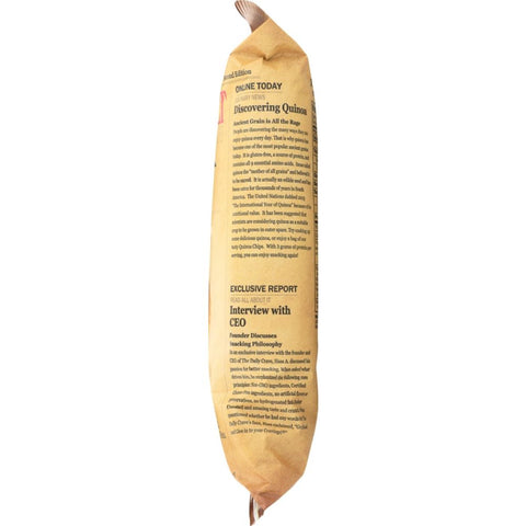 Quinoa Chips Himalayan Pink Salt Snack THE DAILY CRAVE