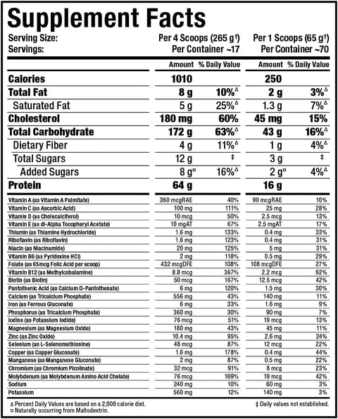 ALLMAX QUICK MASS: RAPID MASS GAINER CATALYST*