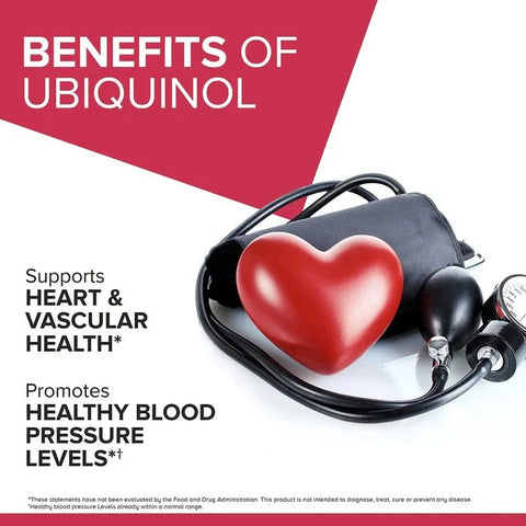 Qunol Mega Ubiquinol CoQ10, 100 mg -120 Caps
