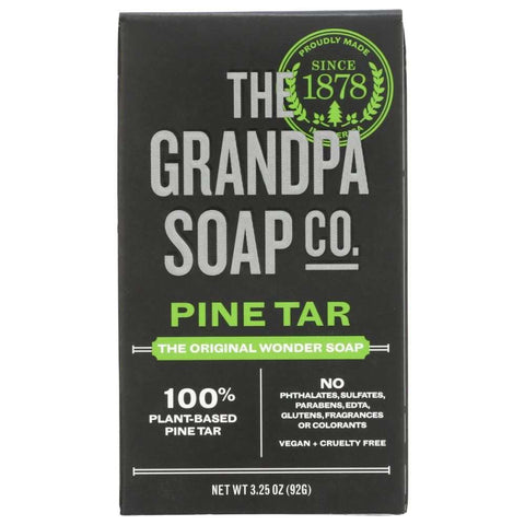Pine Tar Bar Soap 3.25 oz Bar Grandpa's