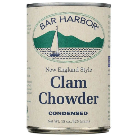 BAR HARBOR New England Clam Chowder Condensed 15oz Soup