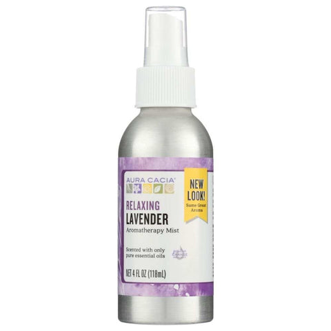 Lavender Aromatherapy Mist Relaxing Spray 4 oz AURA CACIA