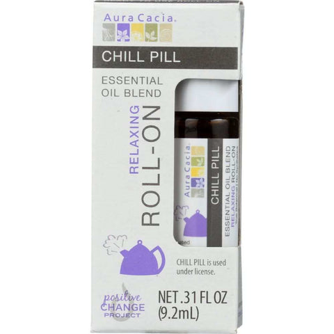 Chill Pill Roll On Essential Oil Blend 0.31 fl oz Aura Cacia