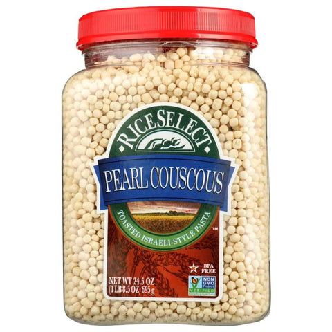 Pearl Couscous Toasted Israeli Pasta 24.5 oz RICESELECT