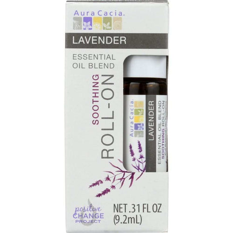 Lavender Pure Soothing Essential Oil Roll On Aura Cacia