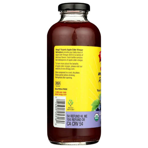 ACV Refreshers Concord Grape and Hibiscus Ready-to-Drink Beverage BRAGG
