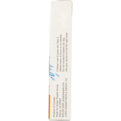 Ginger Rescue Mighty Mango Chewable Ginger Tablets THE GINGER PEOPLE